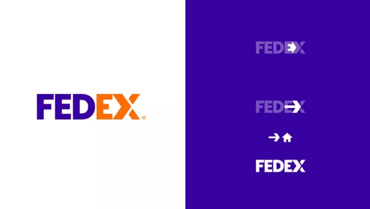 Desain logo FedEx Fabian Arbor