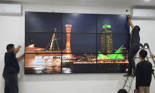 contoh video wall